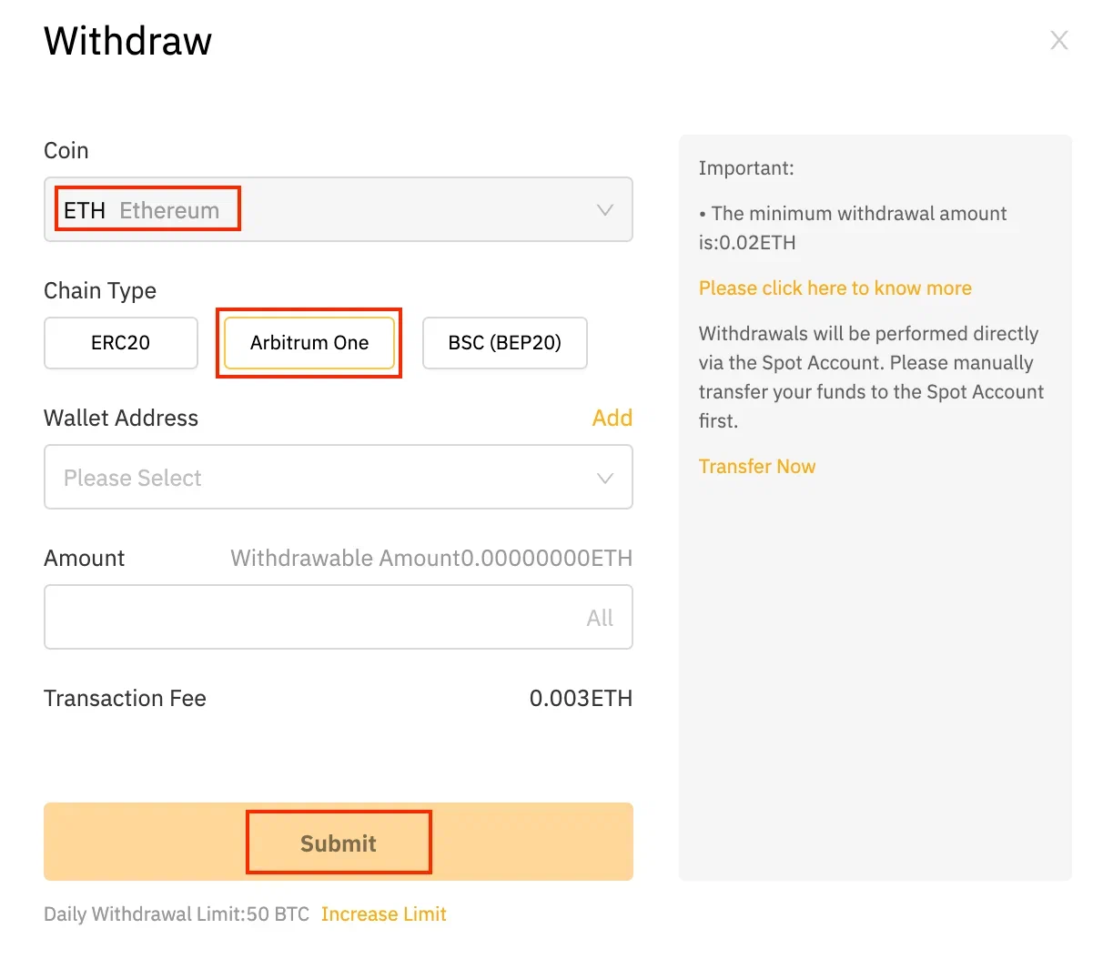 How to withdraw money from Bybit